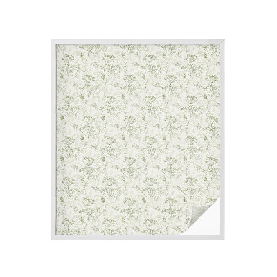 Sichtschutzfolie Fenster Buntglasoptik Botanisches Muster