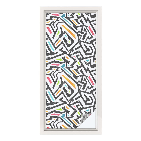 Folie für Fenster blickdicht Abstrakte Geometrie