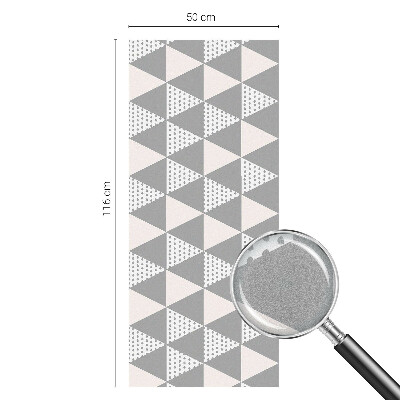 Sichtschutz Klebefolie Buntglasoptik Moderne Geometrie