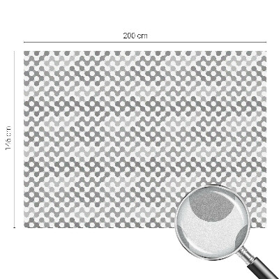 Fensterfolie Sichtschutz Wellengeometrie
