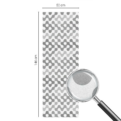 Fensterfolie Sichtschutz Wellengeometrie