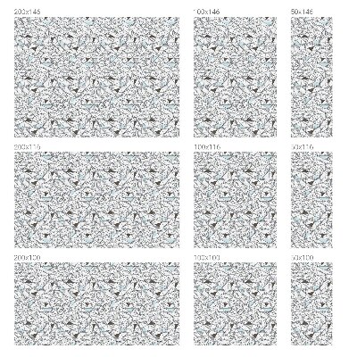 Sichtschutz Klebefolie Buntglasoptik Abstrakte Formen