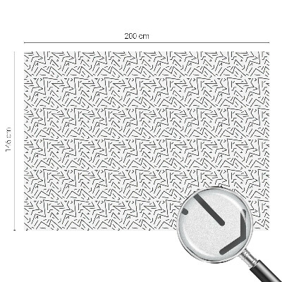 Folie für Fenster blickdicht Abstrakte Zickzacklinien