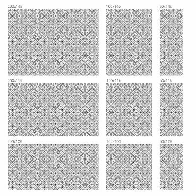 Sichtschutz Klebefolie Buntglasoptik Rhombische Harmonie