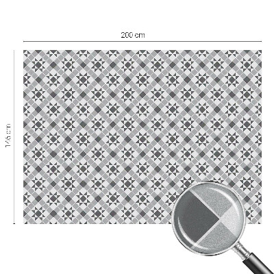 Folie für Fenster blickdicht Geometrische Muster