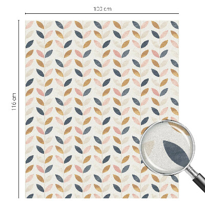 Klebefolie Fenster Sichtschutz Blättermuster