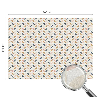 Klebefolie Fenster Sichtschutz Blättermuster