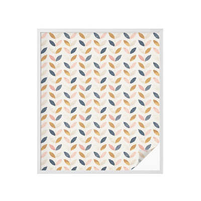 Klebefolie Fenster Sichtschutz Blättermuster