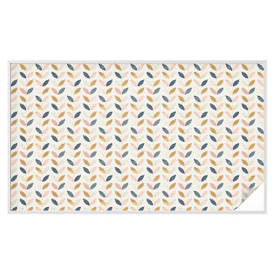 Klebefolie Fenster Sichtschutz Blättermuster