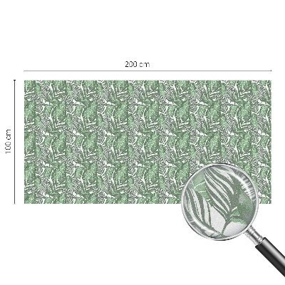 Fensterfolie Sichtschutz Grüne Harmonie