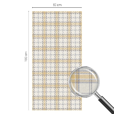 Sichtschutzfolie Fenster Buntglasoptik Geometrisches Raster