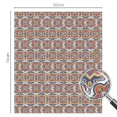 Folie für Fenster blickdicht Blumenschmuck