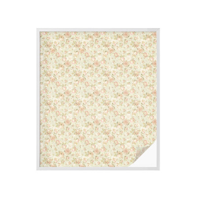 Klebefolie Fenster Sichtschutz Florale Eleganz