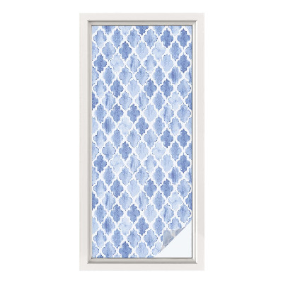 Fensterfolie Sichtschutz Eleganz in Aquarell.