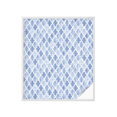 Fensterfolie Sichtschutz Eleganz in Aquarell.