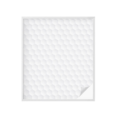 Sichtschutzfolie Fenster Buntglasoptik Weißes Mosaik