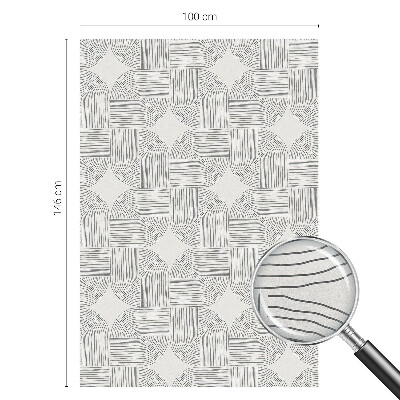 Sichtschutz Klebefolie Buntglasoptik Friedliche Symmetrie