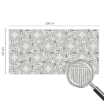 Sichtschutz Klebefolie Buntglasoptik Friedliche Symmetrie