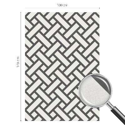 Folie für Fenster blickdicht Verschachtelte Rechtecke