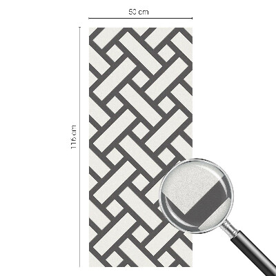 Folie für Fenster blickdicht Verschachtelte Rechtecke