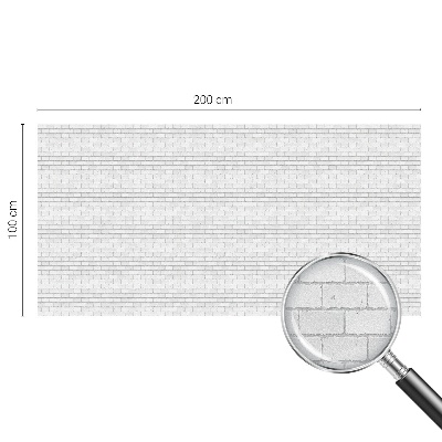 Klebefolie Fenster Sichtschutz Ziegeltextur