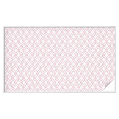 Fensterfolie Sichtschutz Rosa Linien