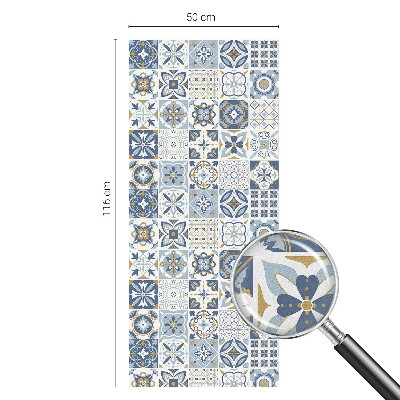 Sichtschutz Klebefolie Buntglasoptik Mosaikfliesen