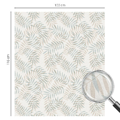 Folie für Fenster blickdicht Laubige Eleganz