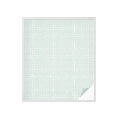 Sichtschutzfolie Fenster Buntglasoptik Geometrische Symmetrie