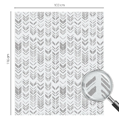 Folie für Fenster blickdicht Pfeilmuster