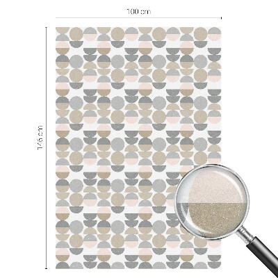Sichtschutz Klebefolie Buntglasoptik Geometrische Muster