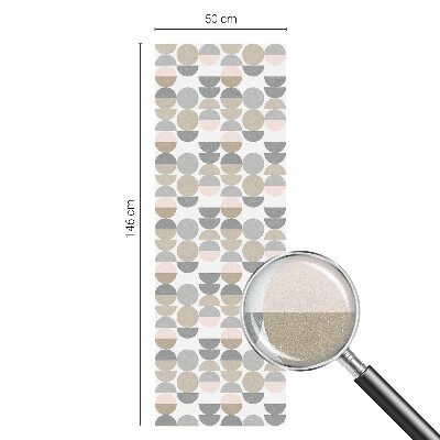 Sichtschutz Klebefolie Buntglasoptik Geometrische Muster