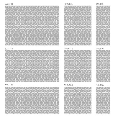 Sichtschutz Klebefolie Buntglasoptik Minimalistische Linien