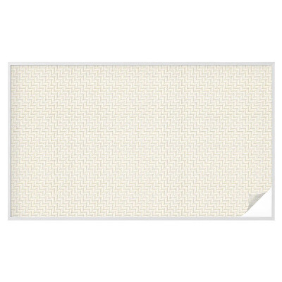 Sichtschutzfolie Fenster Buntglasoptik Eleganz im Fischgrätmuster