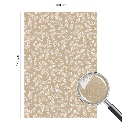 Klebefolie Fenster Sichtschutz Blätter Natur