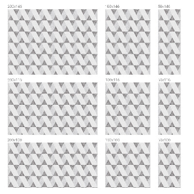 Sichtschutz Klebefolie Buntglasoptik Graue Dreiecke