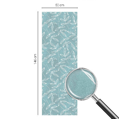 Klebefolie Fenster Sichtschutz Laubige Eleganz