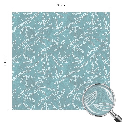 Klebefolie Fenster Sichtschutz Laubige Eleganz