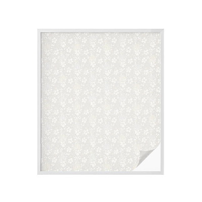 Fensterfolie Sichtschutz Zarte Blüten