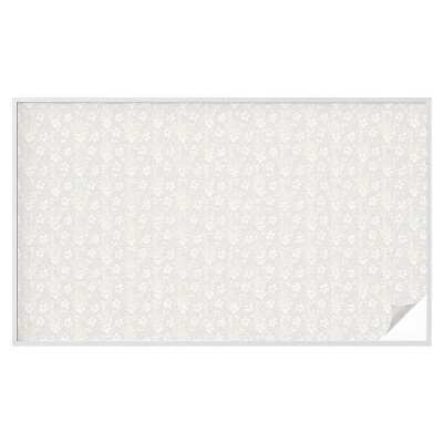 Fensterfolie Sichtschutz Zarte Blüten