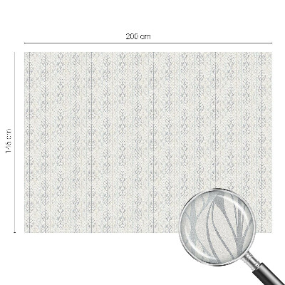 Sichtschutz Klebefolie Buntglasoptik Blattmuster