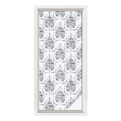 Fensterfolie Sichtschutz Laubige Eleganz