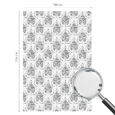 Fensterfolie Sichtschutz Laubige Eleganz