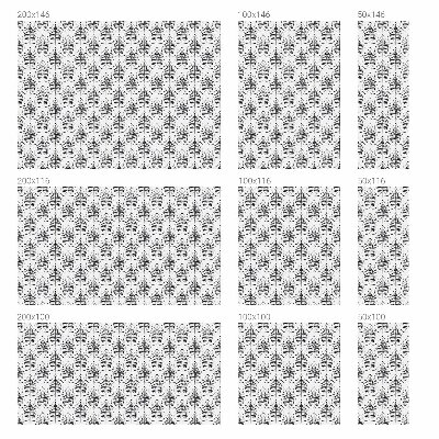 Fensterfolie Sichtschutz Laubige Eleganz