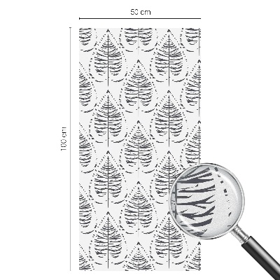 Fensterfolie Sichtschutz Laubige Eleganz