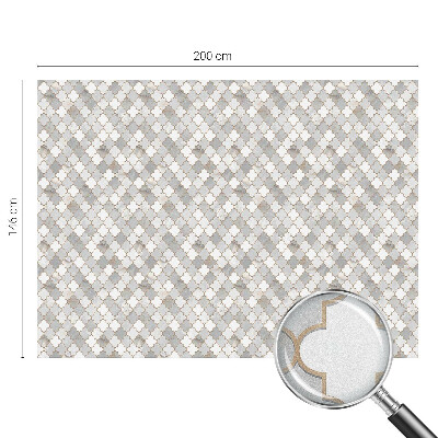 Folie für Fenster blickdicht Geometrisches Mosaik