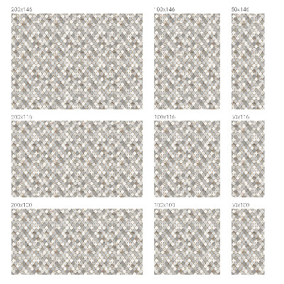 Folie für Fenster blickdicht Geometrisches Mosaik