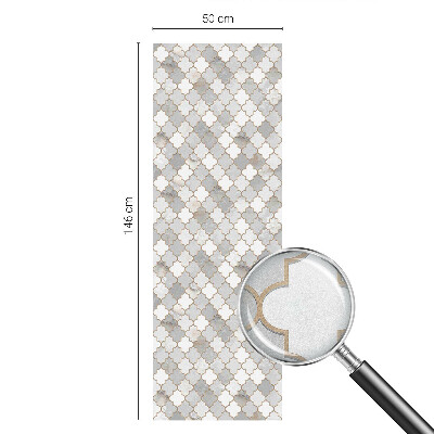 Folie für Fenster blickdicht Geometrisches Mosaik