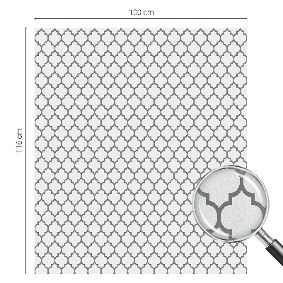 Klebefolie Fenster Sichtschutz Geometrisches Muster