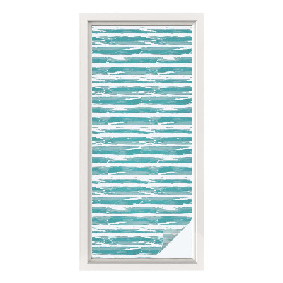 Folie für Fenster blickdicht Grüne Streifen